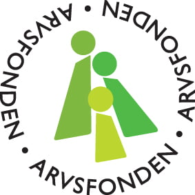 Logotyp för Allmänna arvsfonden.